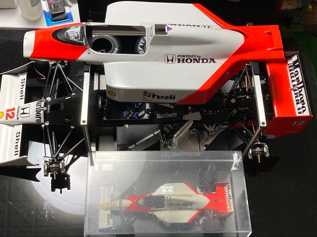1/8 ディアゴスティーニ マクラーレン MP4/4 完成品 アイルトンセナ