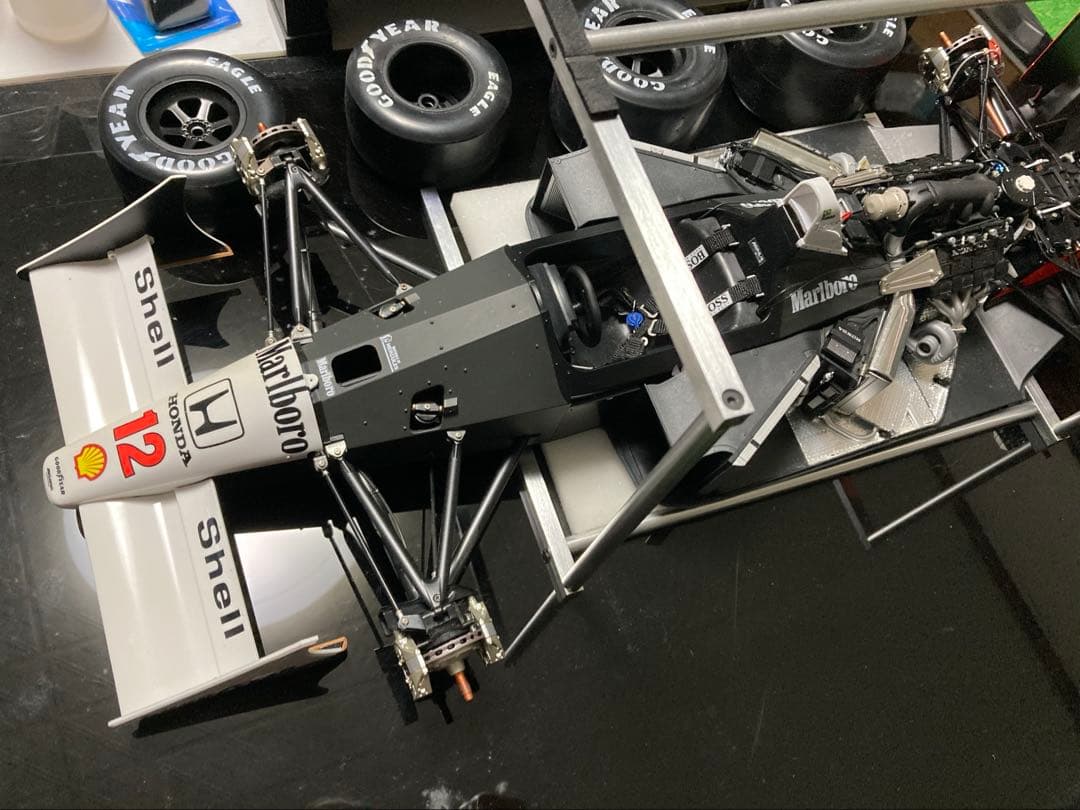 1/8 ディアゴスティーニ マクラーレン MP4/4 完成品 アイルトンセナ
