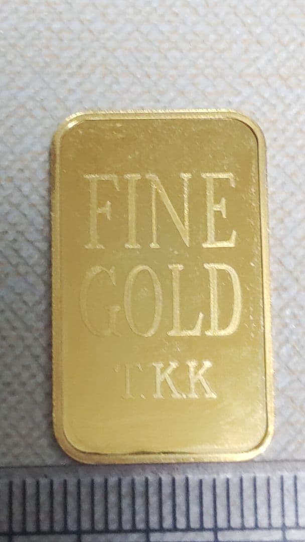 Tanaka Kikinzoku 10g 金バー 999.9 ケース付き