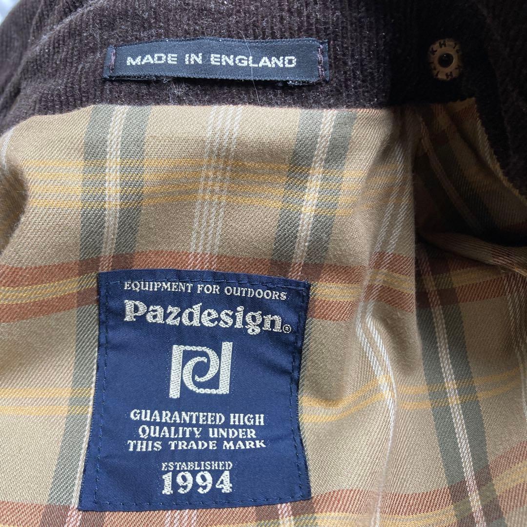 Pazdesign フィッシングジャケット グレー