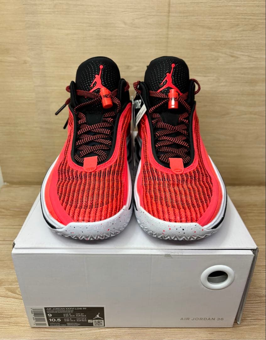 シューズ(男性用) AIR JORDAN 36 LOW PF DH0832-660 27.0cm