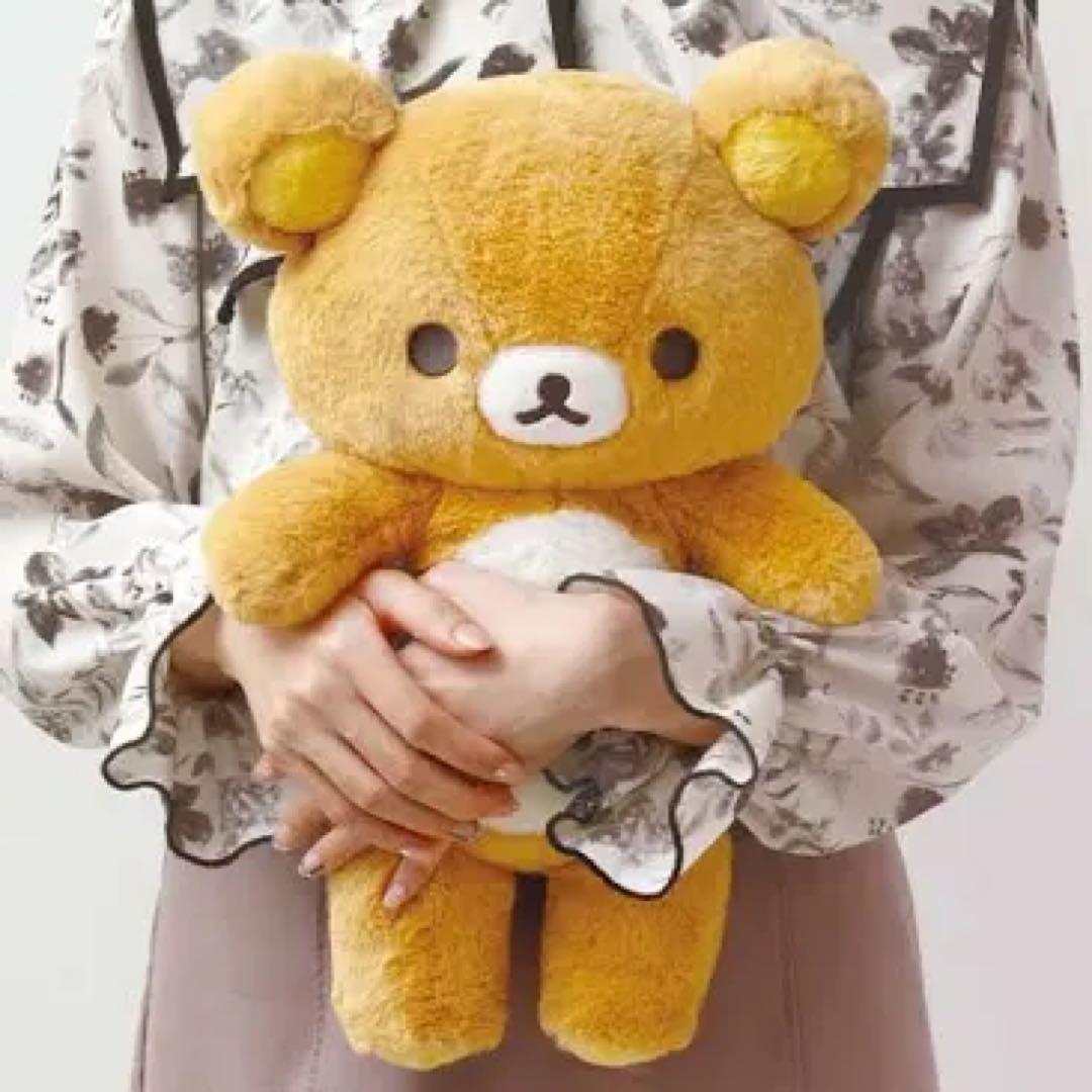 新品未開封★お顔厳選★ リラックマ　すてきなお家　ぬいぐるみ　（M）　約40㎝