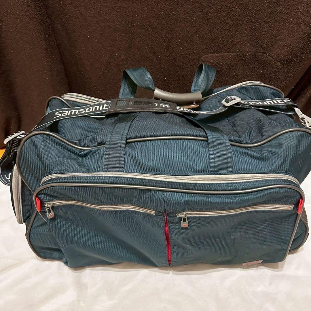 【SAMSONITE SET❗️】サムソナイト2way ボストンバッグ　カート付