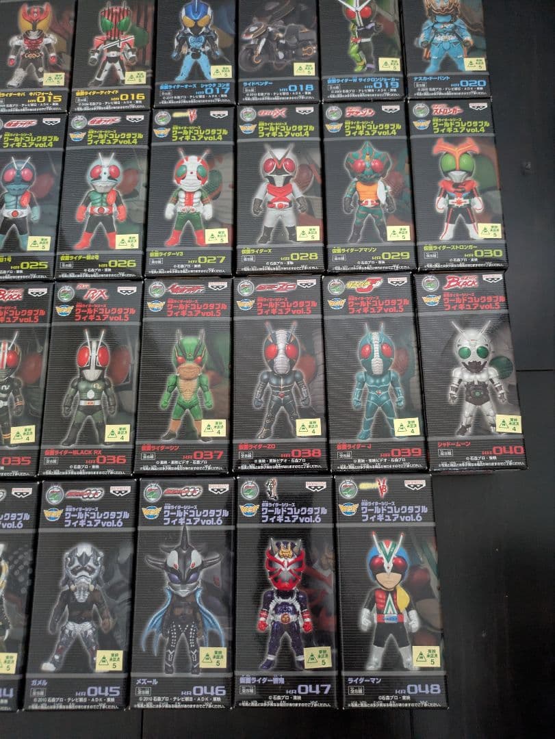 仮面ライダー ワールドコレクタブルフィギュア 48体 未開封