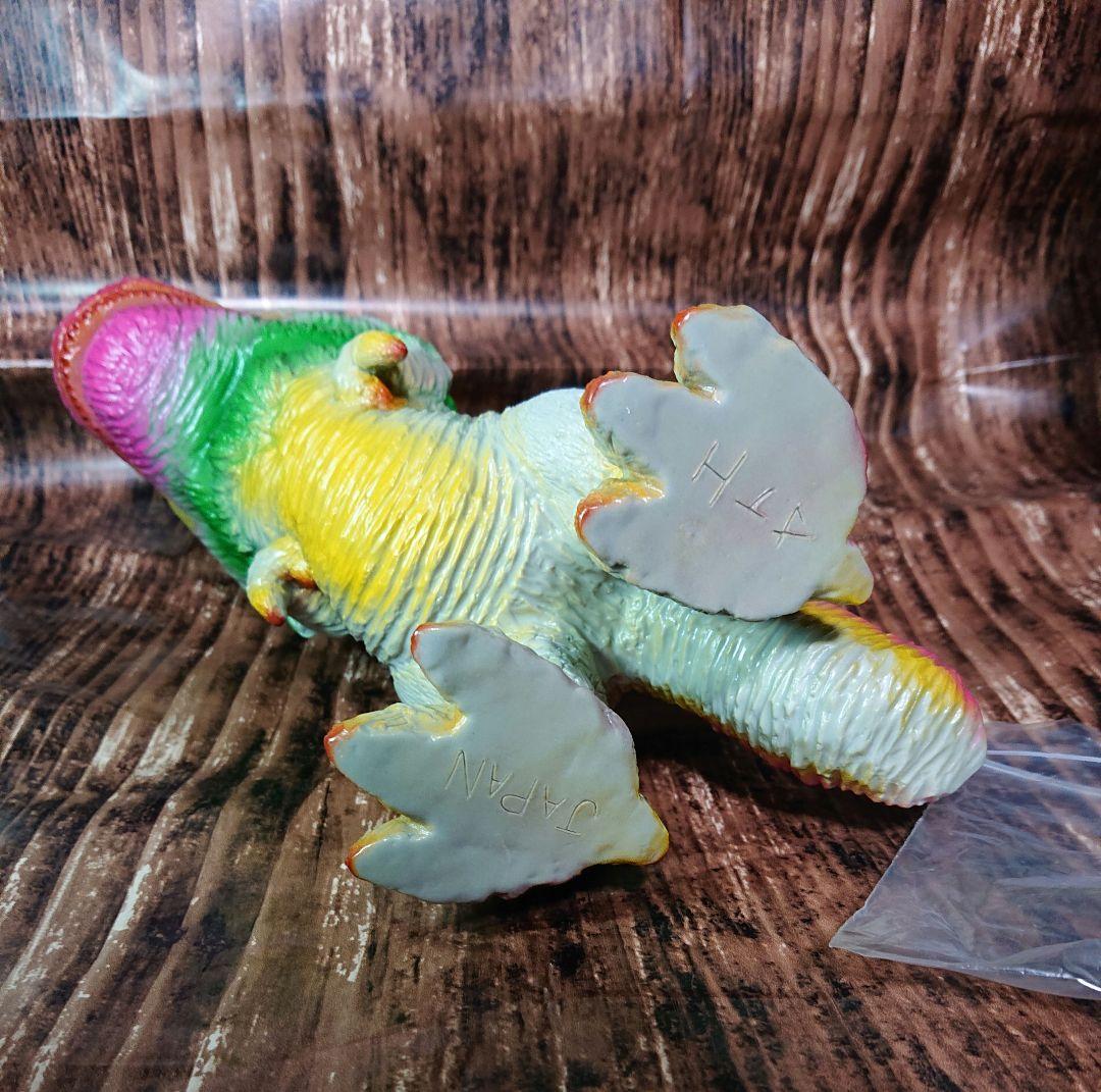 インディーズソフビ モンストック ティラゴン 怪獣 ソフビ ブルマァク マルサン