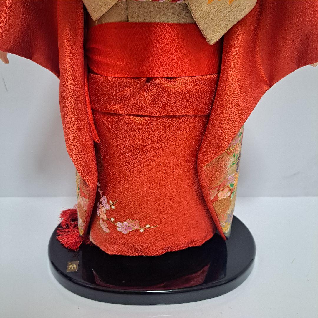 市松人形　寿喜代作　紫絵莉　日本人形　13号　昭和レトロ