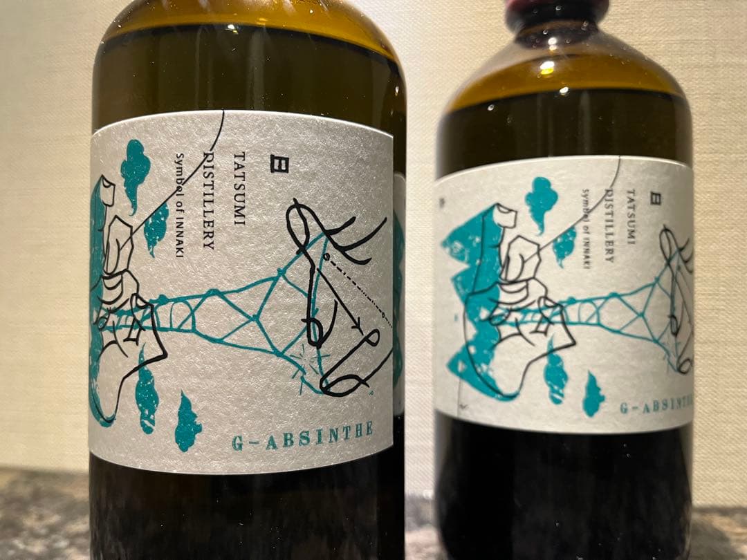 【2本セット】辰巳蒸留所 アルケミエ グリーン アブサン 58度 500ml