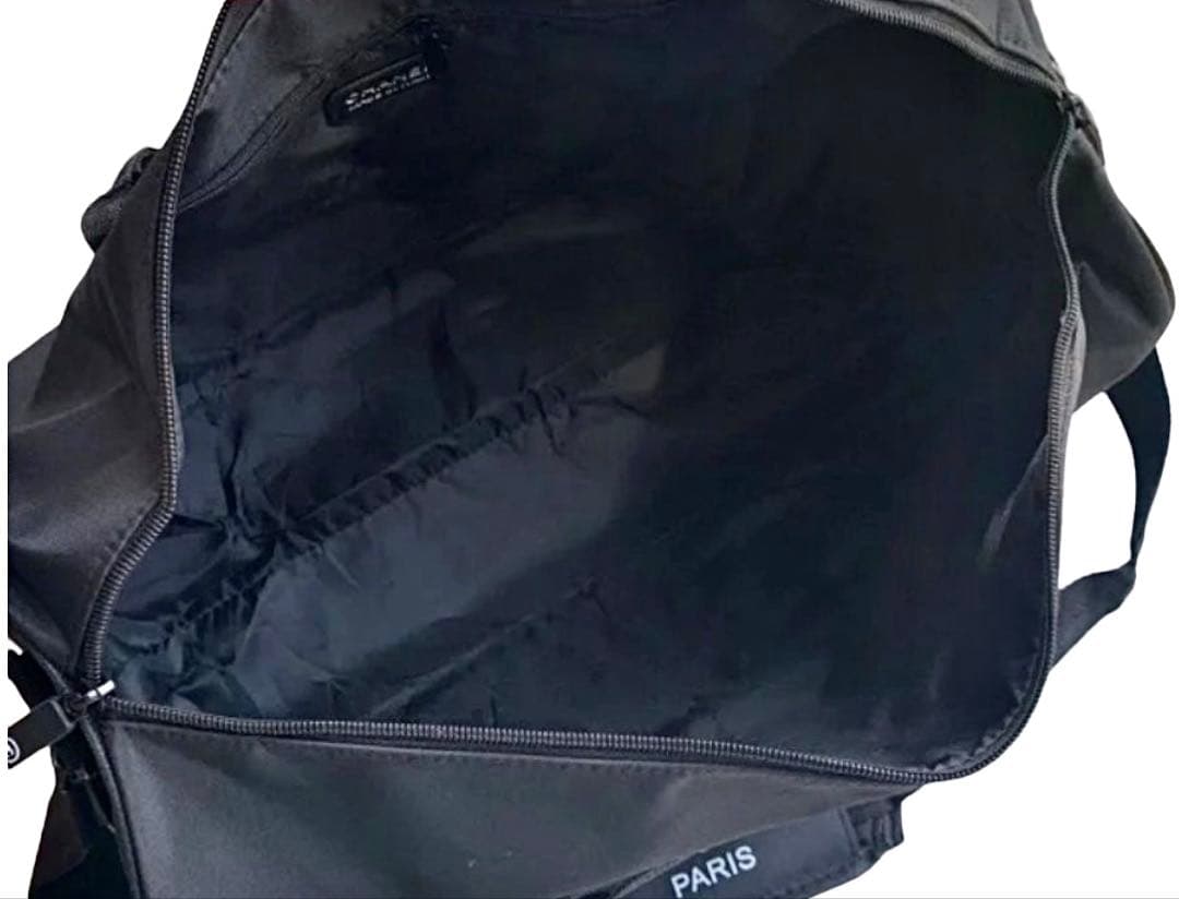 i*s様 【新品未使用】 CHANEL ボストン バッグ 黒 シャネル ストラッ