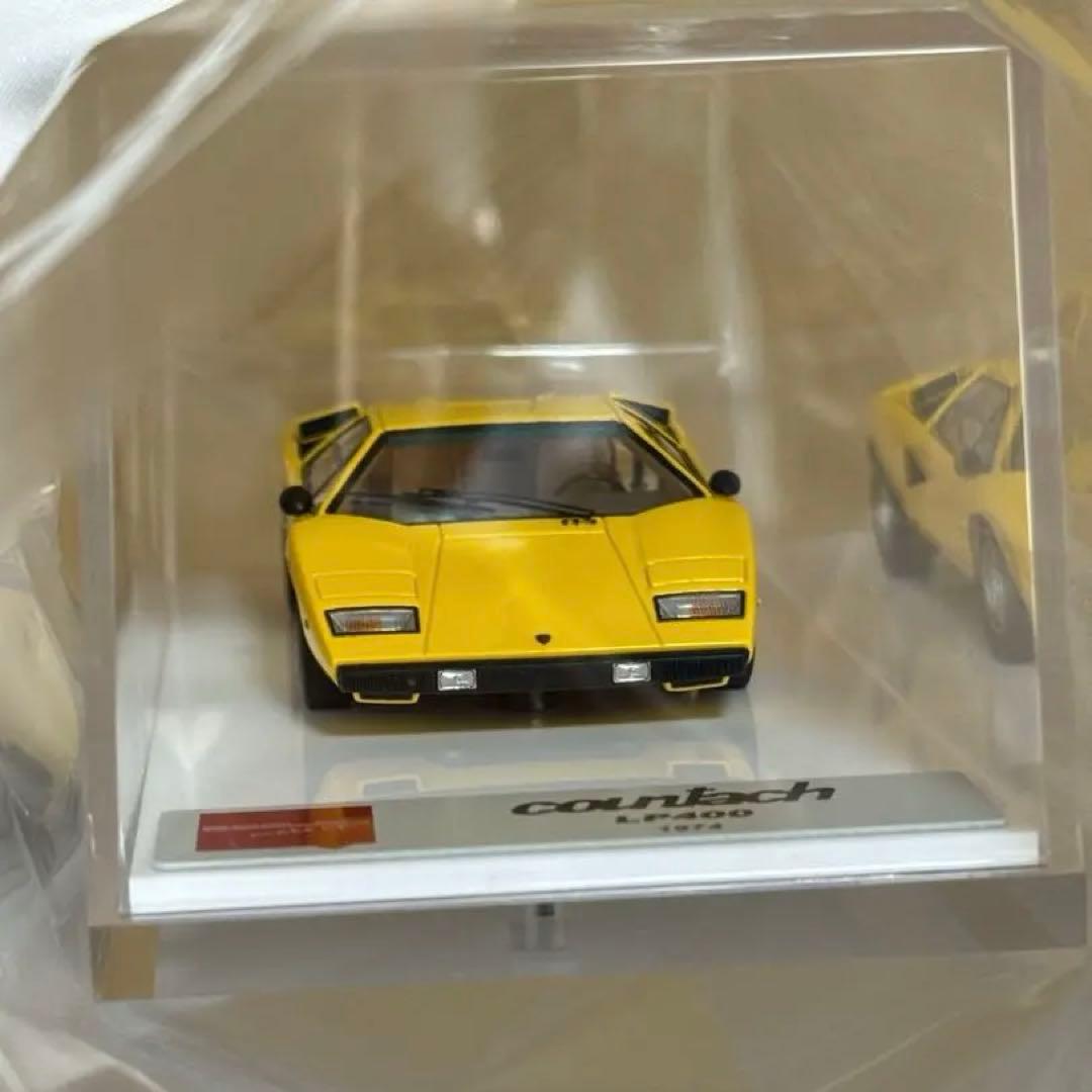 1/43 アイドロン lp400 ランボルギーニ カウンタック イエロー