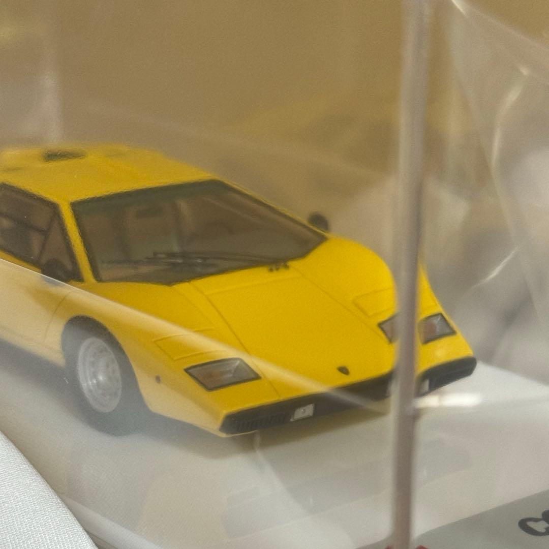 1/43 アイドロン lp400 ランボルギーニ カウンタック イエロー