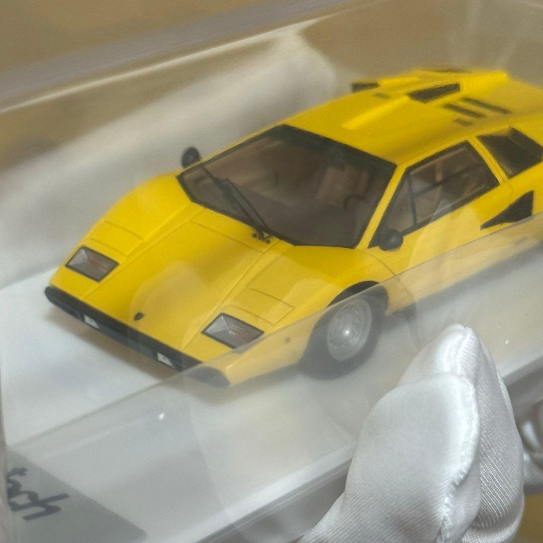 1/43 アイドロン lp400 ランボルギーニ カウンタック イエロー