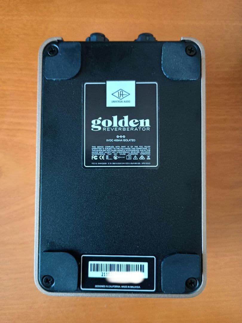 【匿名配送】golden REVERBERATOR ギターエフェクター