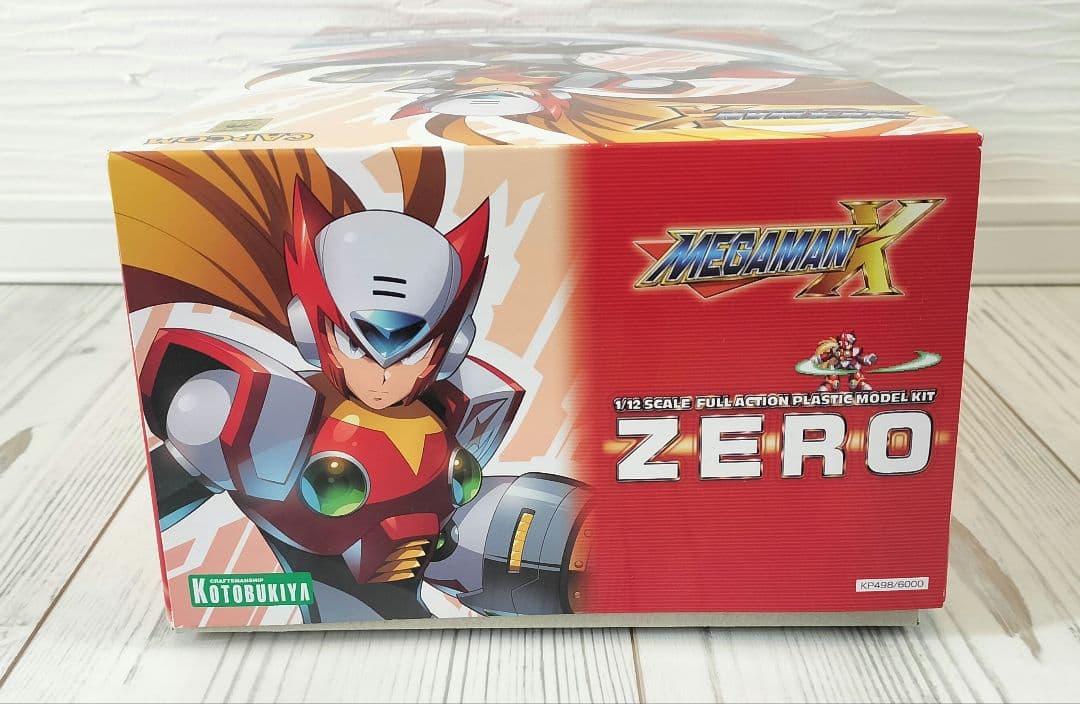 新品 希少 コトブキヤ ロックマンX ゼロ 1/12スケール プラモデル