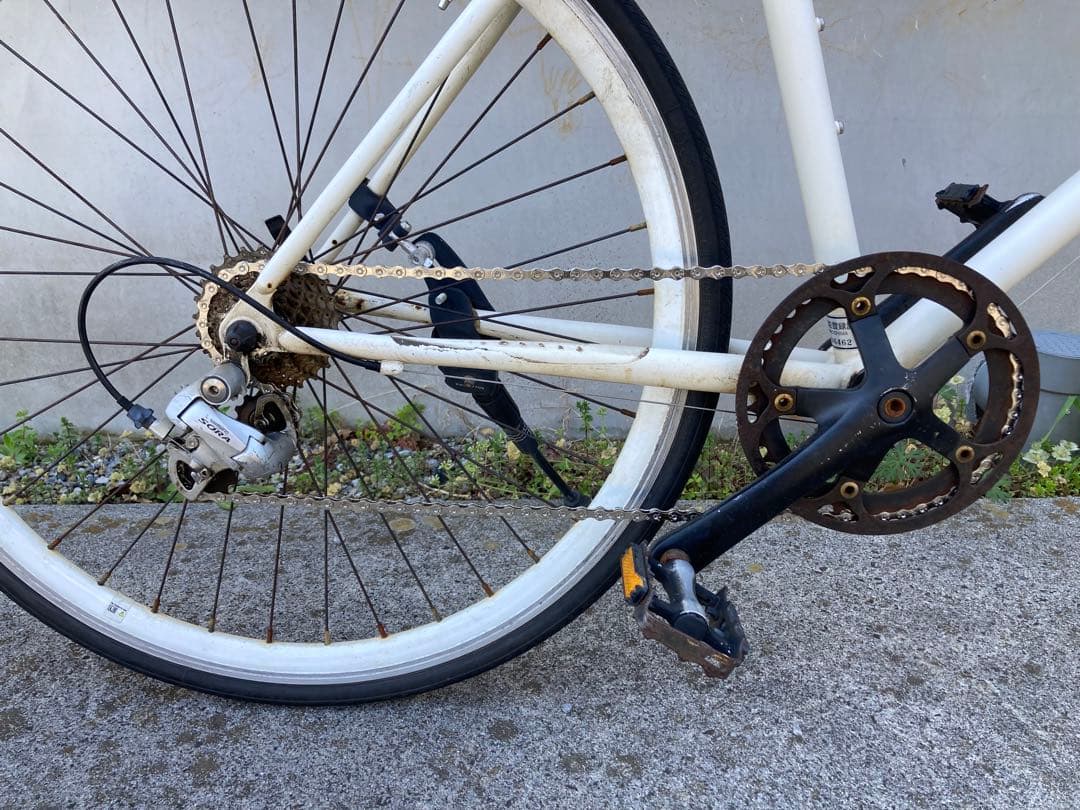 トーキョーバイク TOKYOBIKE SPORT 9s チェーン新品 サドル固着