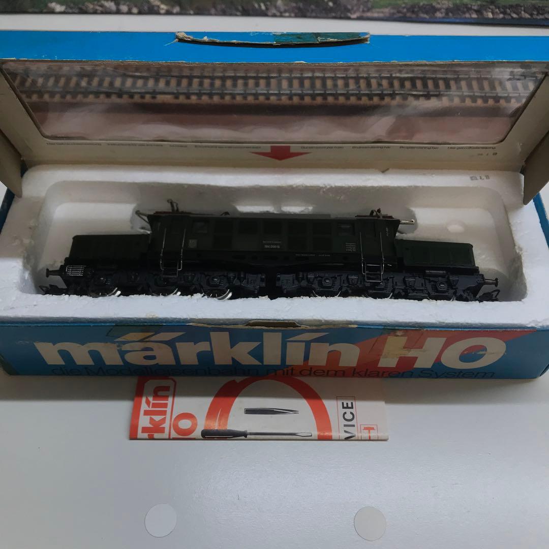 メルクリン HO 3022 大型貨物列車用電気機関庫 クロコダイル 稼動品 美品
