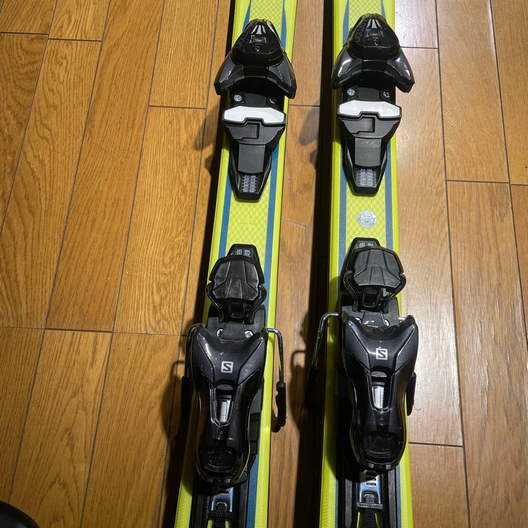 美品軽量salomonサロモンS/MAX6 155cm金具セット　初中級向け