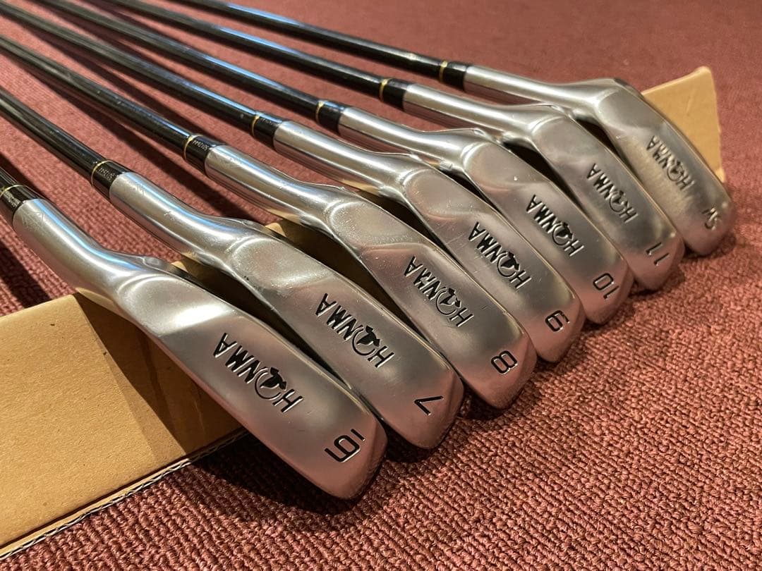 HONMA BERES MG802 アイアン 7本セット 星2 6~11,SW