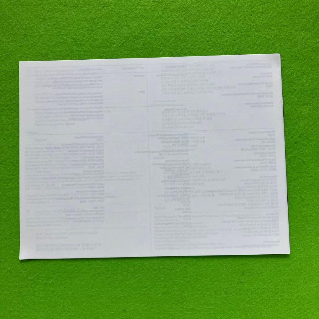 まとめ購入確認用500■NCT127『Regular irregular』
