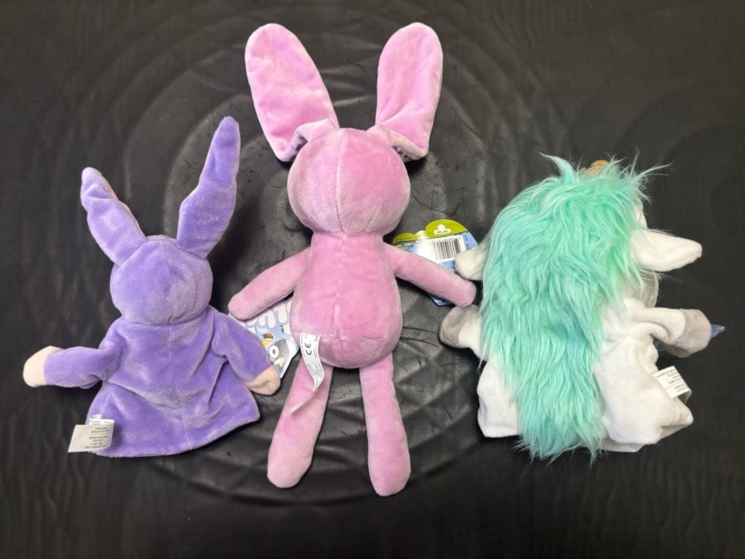 Bluey ブルーイ　ぬいぐるみ　3点セット