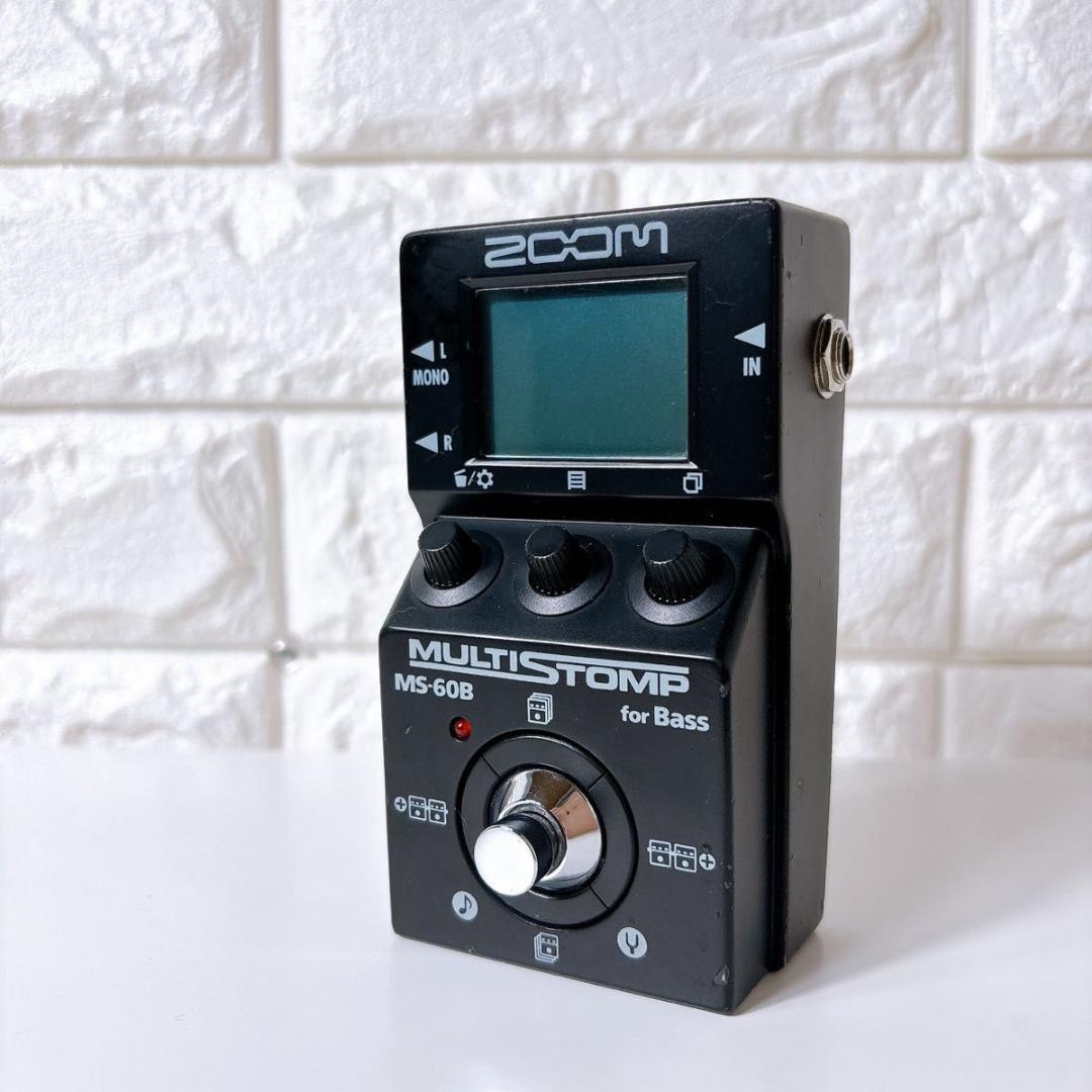 限定品 ZOOM ズーム MS-60B ブラック ベース用 マルチエフェクター