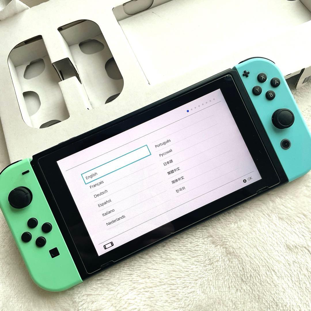 Nintendo Switch あつまれどうぶつの森セット 本体 付属品完備