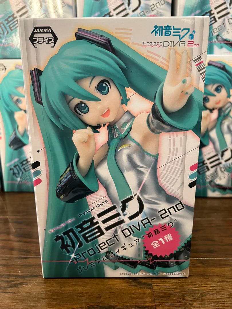 【10個セット】初音ミク Project DIVA 2nd プレミアムフィギュア