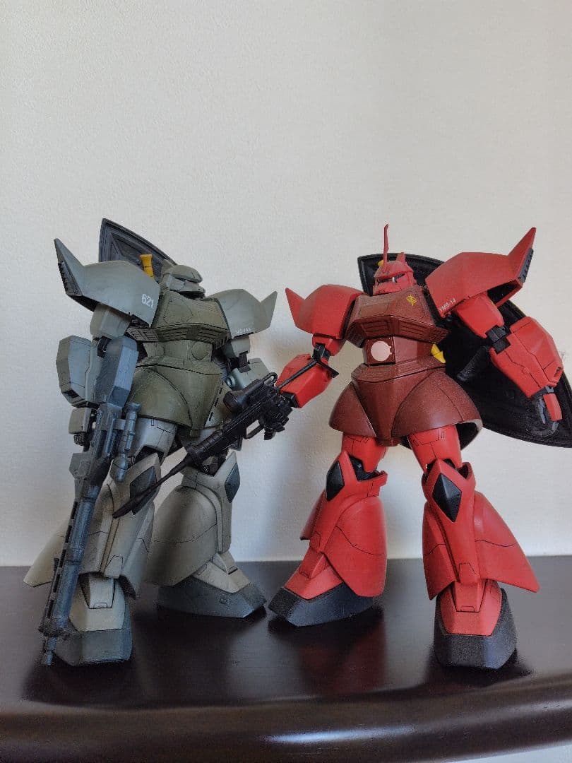 完全塗装版　完成品　3点セット　MG ザクI　全種類 コンプリート　旧型ザク