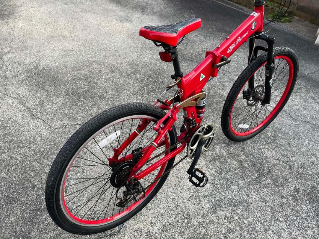 アルファロメオ Alfa Romeo 折りたたみ自転車 クロスバイク