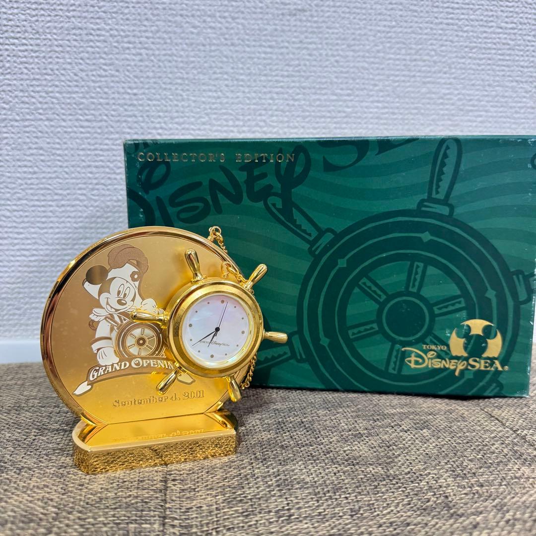 【超希少品!】東京ディズニーシー グランドオープン 記念 コレクターズ 懐中時計