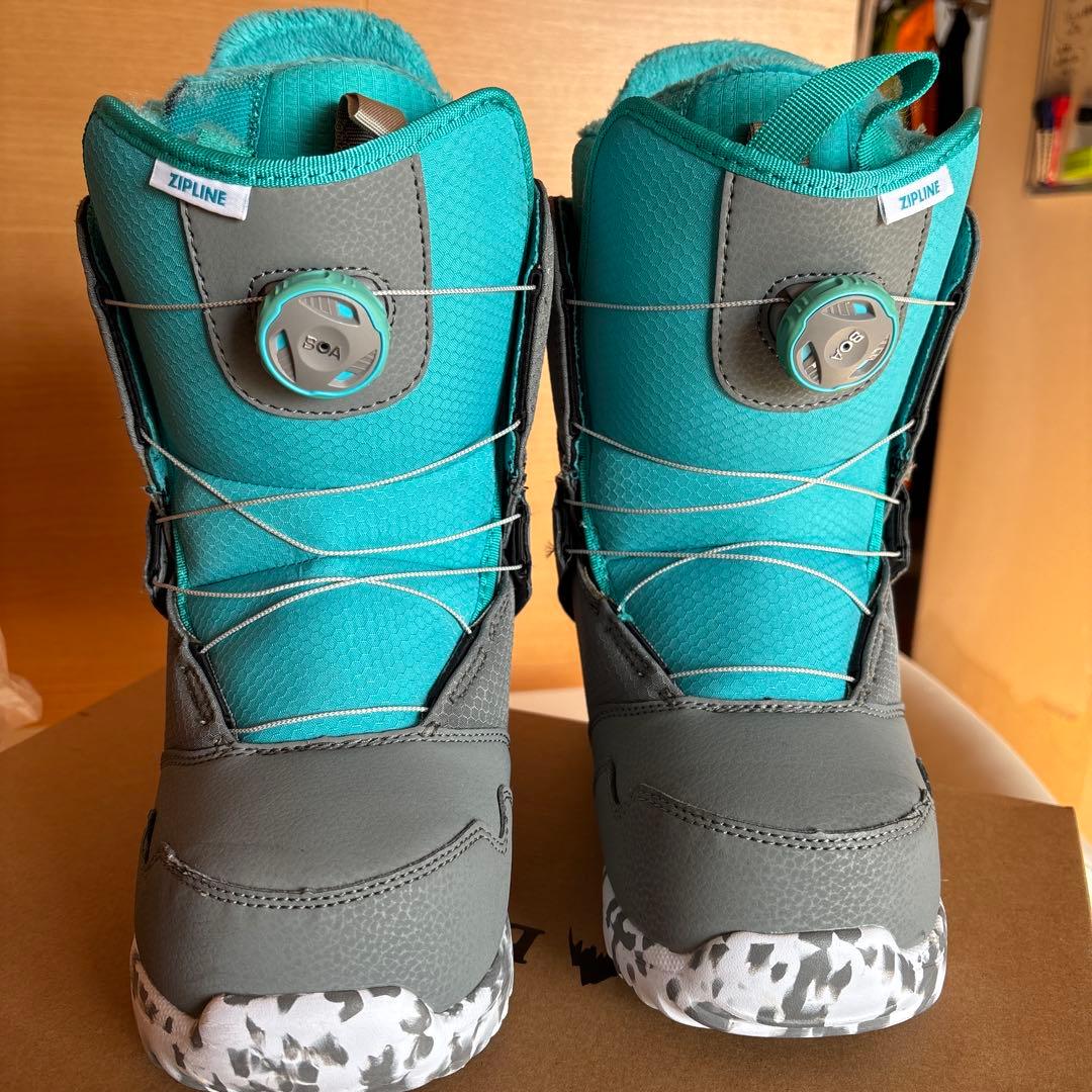 youth バートン BURTON スノーボードブーツ　ZIPLINE 25cm