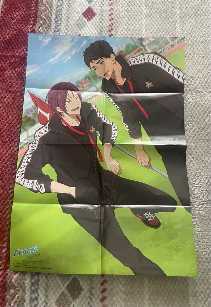 アニメディア　クリアファイル　ポスター　下敷き　付録