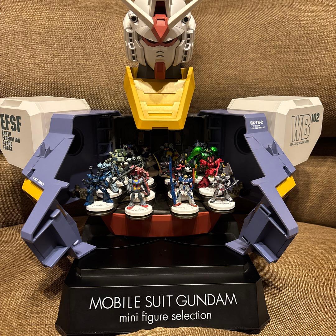 MFセレクションRX-78-2 ガンダム胸像ディスプレイケース【フィギュア付き】