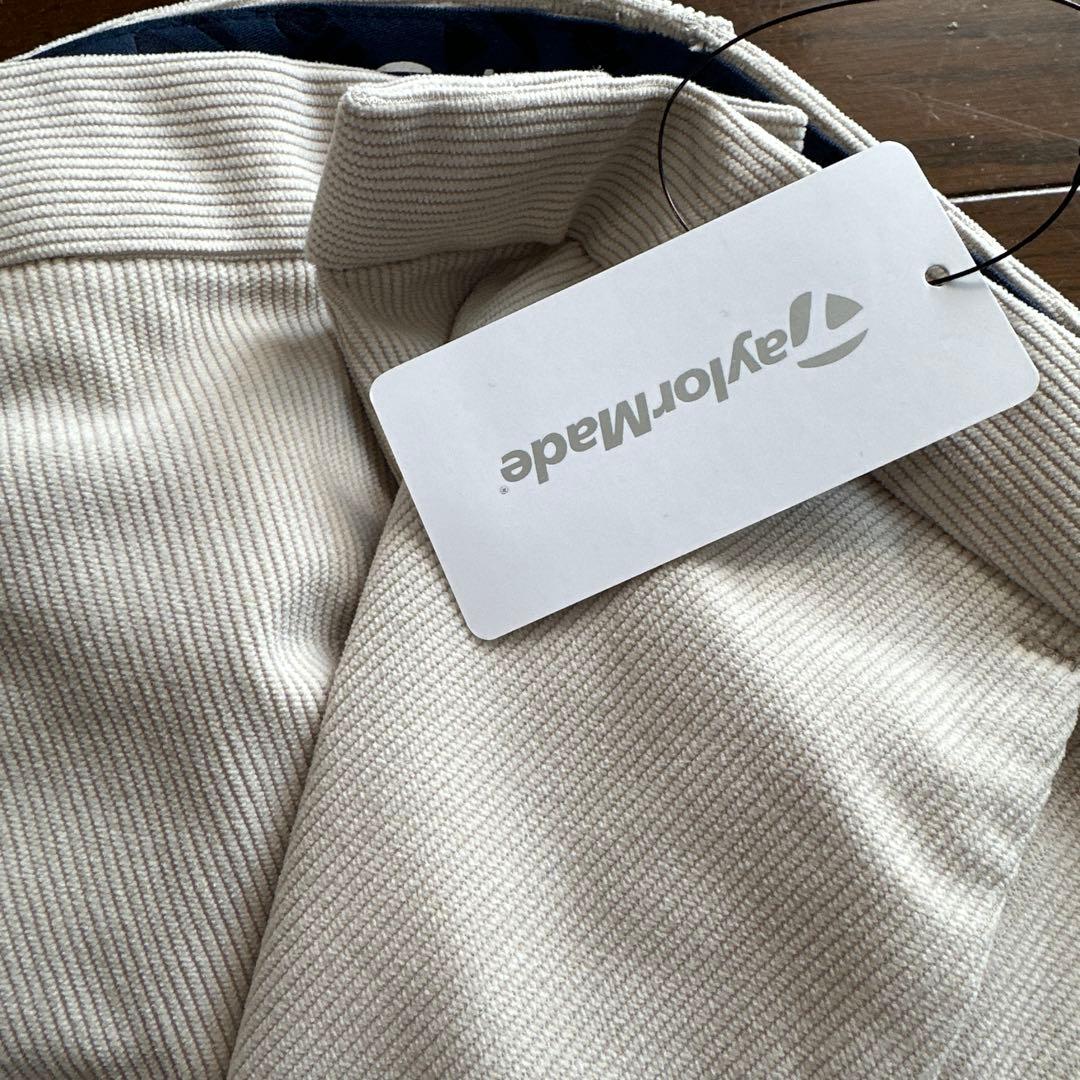 TaylorMade レディースパンツ S ベージュ新品タグ付き