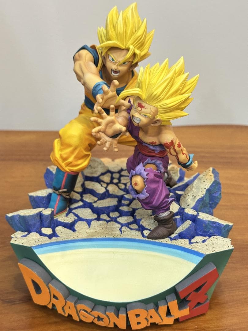ドラゴンボール 孫悟空＆孫悟飯 かめはめ波 プルービー ジオラマ 国内正規品