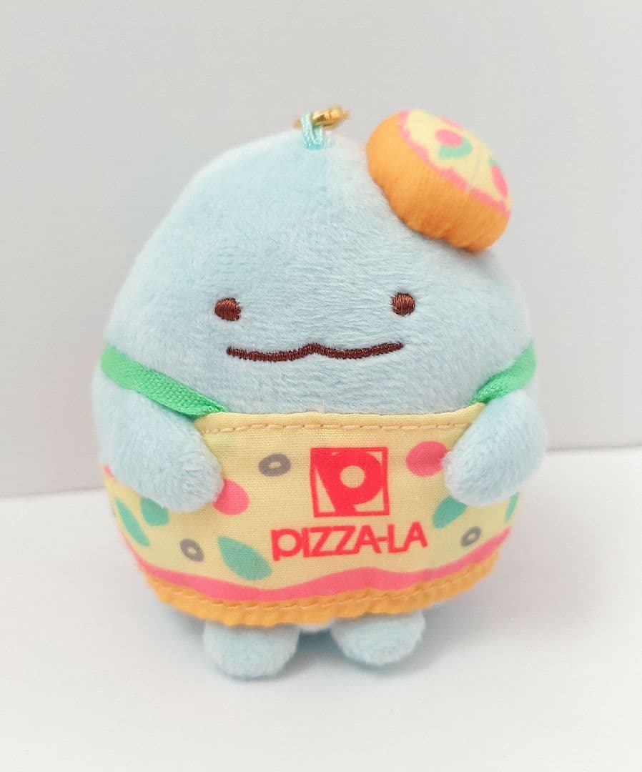 レア　希少　すみっコぐらし　PIZZA-LA　ピザーラ　マスコット　ねこ　とかげ