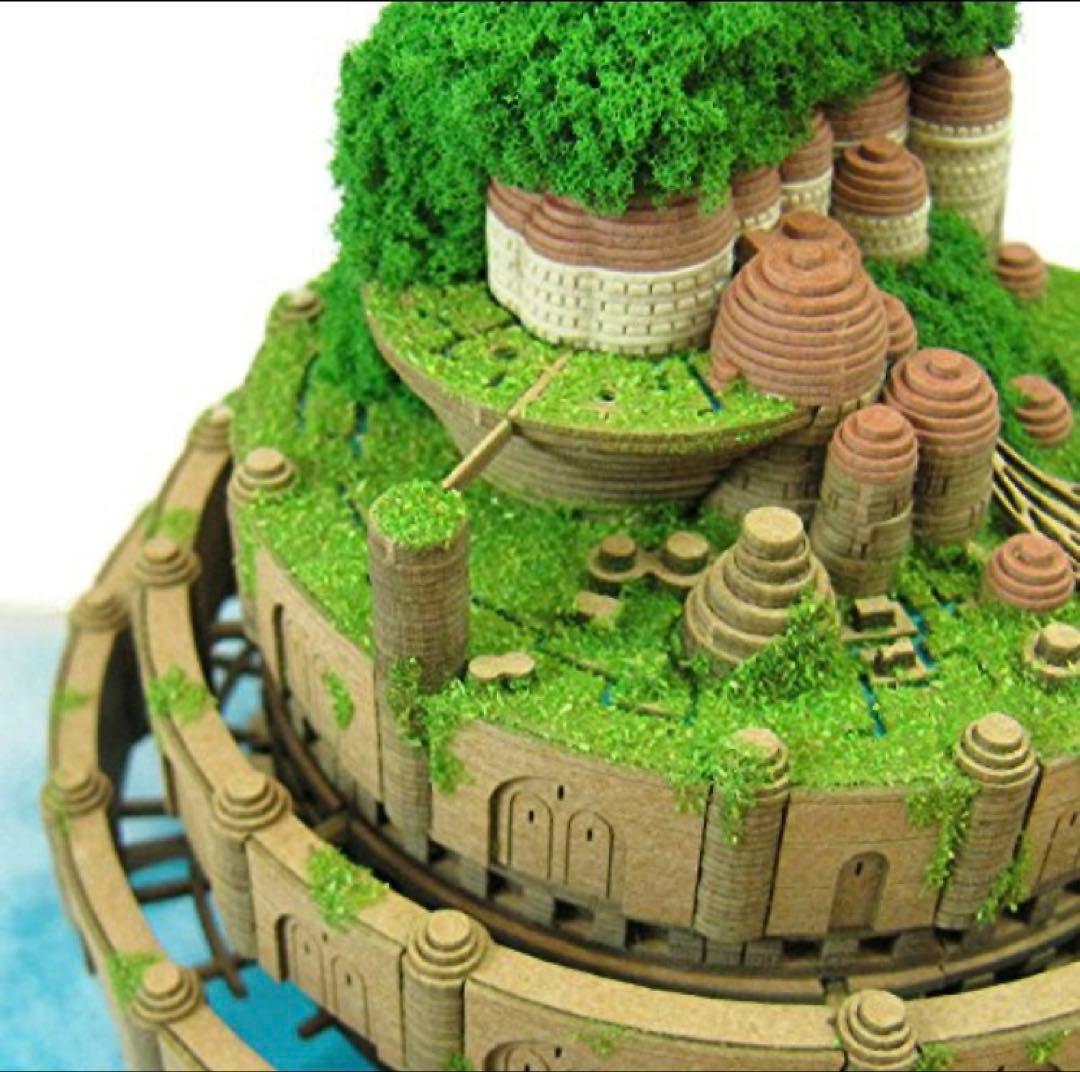 みにちゅあーとキット【ラピュタ城】天空の城ラピュタ　作成キット
