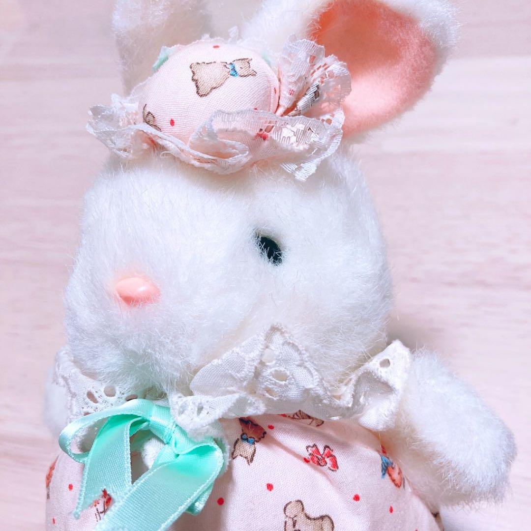【新品】TAKENOKO プチぶらんで〜と　うさぎ　ぬいぐるみ　昭和レトロ　レア
