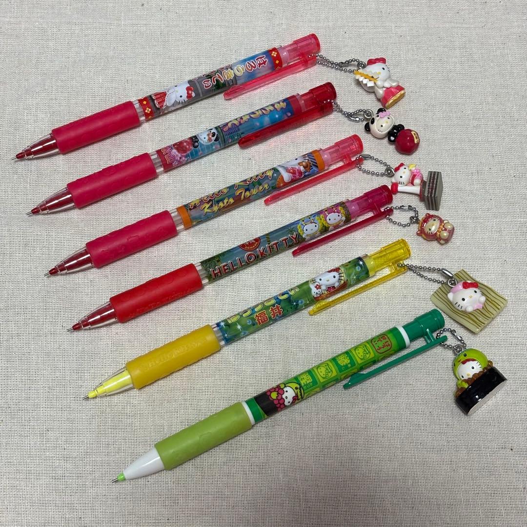 【18本まとめ売り】ハローキティ ご当地キティシャーペン