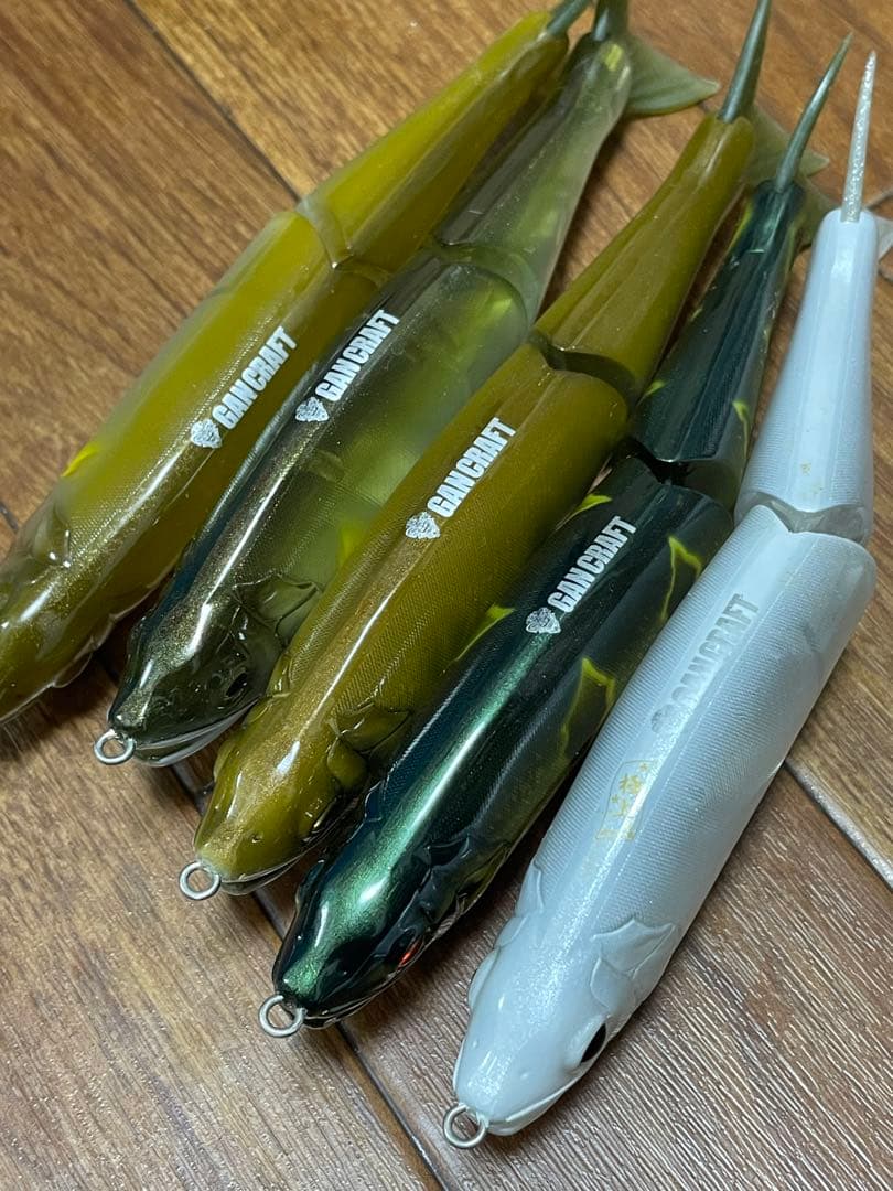 ガンクラフト　ジョインテッドクロー178 5個セット美品　極上カラー