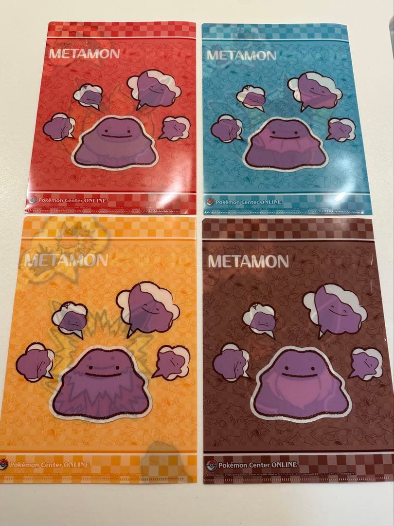 【レア】ブイズ　へんしん！メタモン　ノベルティ　A4クリアファイル