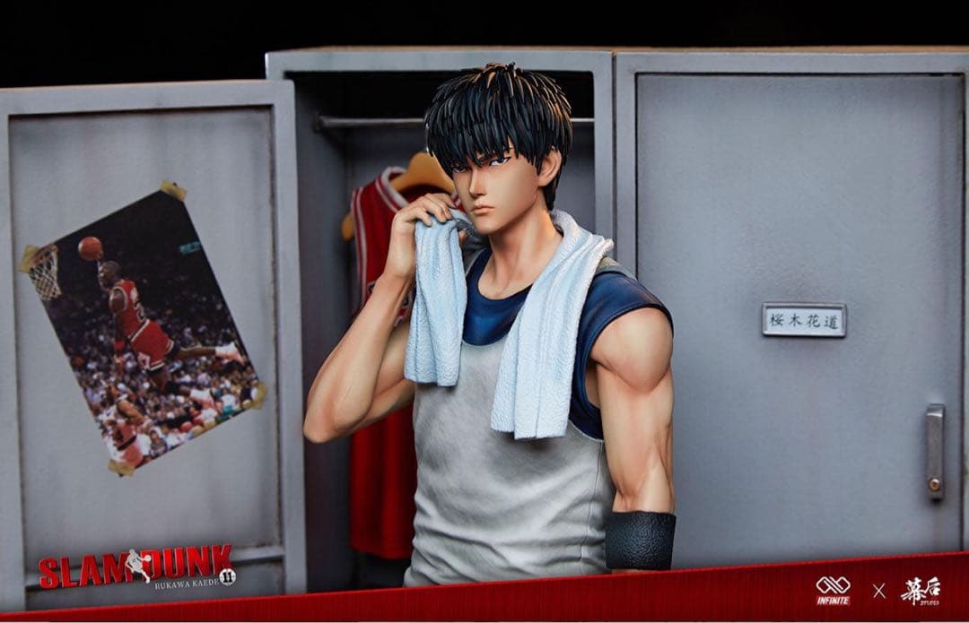 【スラムダンク】 slam dunk 流川楓 ガレージキットフィギュア