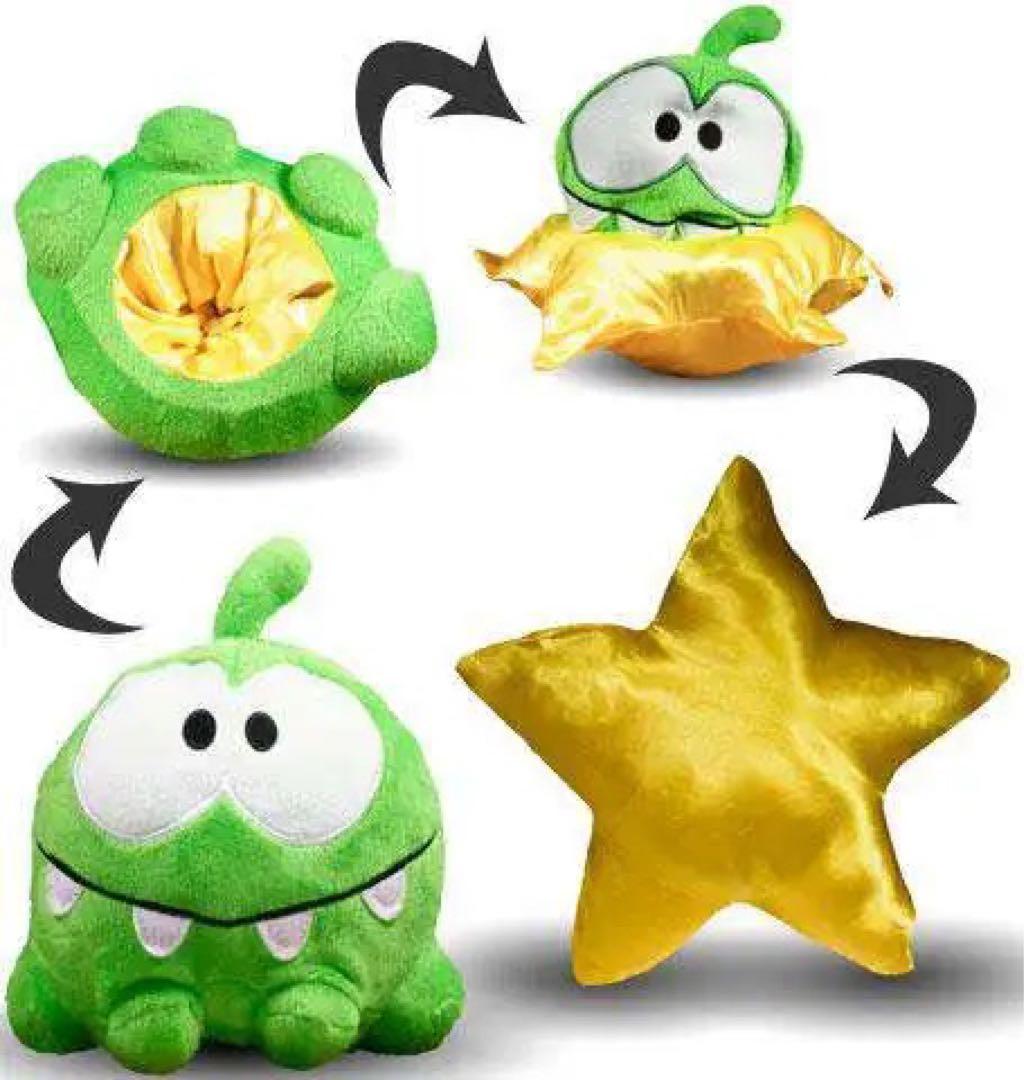 Cut the Rope オムノム Om Nom ぬいぐるみ ３点
