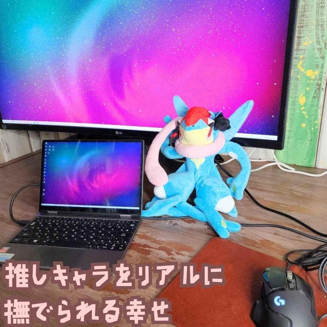 サトシゲッコウガ　ぬいぐるみ　ゲッコウガ　大きい　大　国内35cm　【残3】