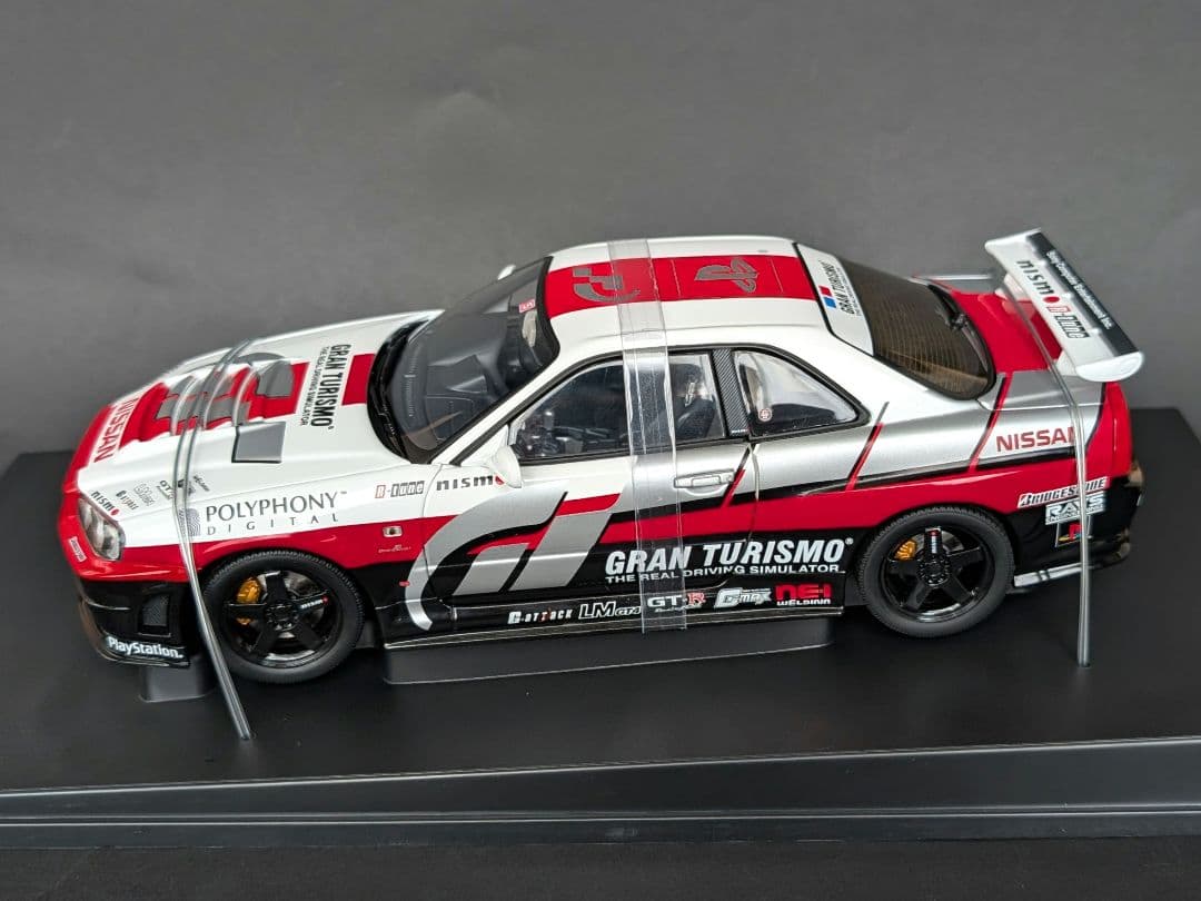オートアート 1/18 SKYLINE GT-R R34 グランツーリスモVer