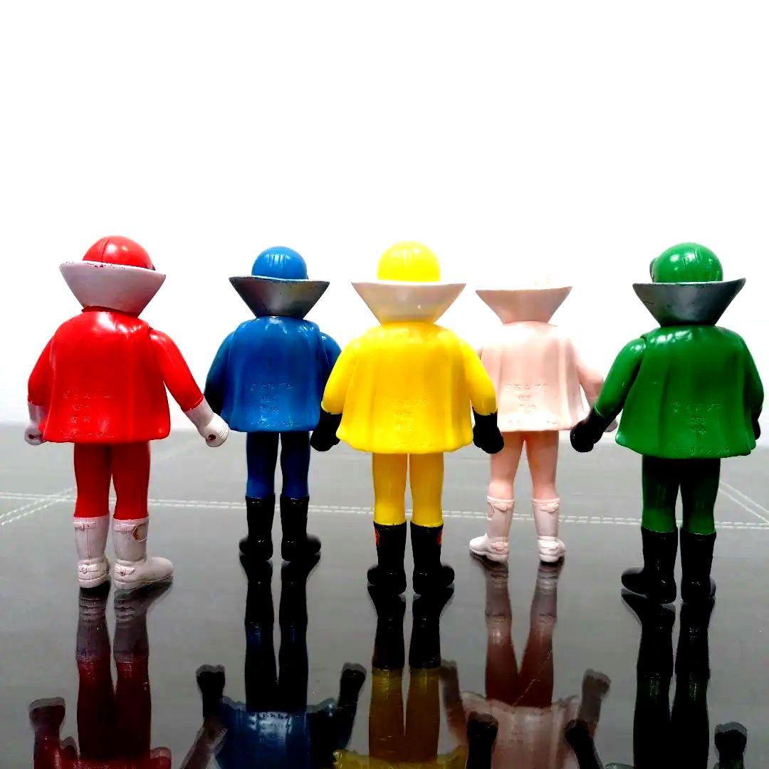 ★☆★当時物美品　ポピー　ゴレンジャー　フィギュア5体セット★☆★