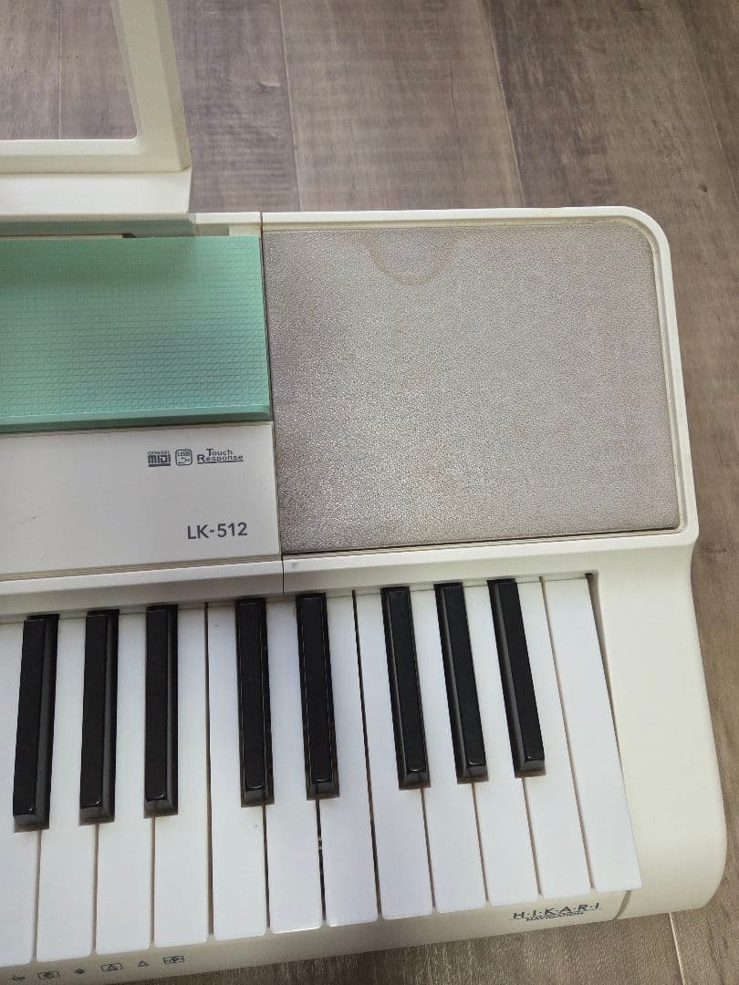 CASIO 光ナビゲーション キーボード LK-512