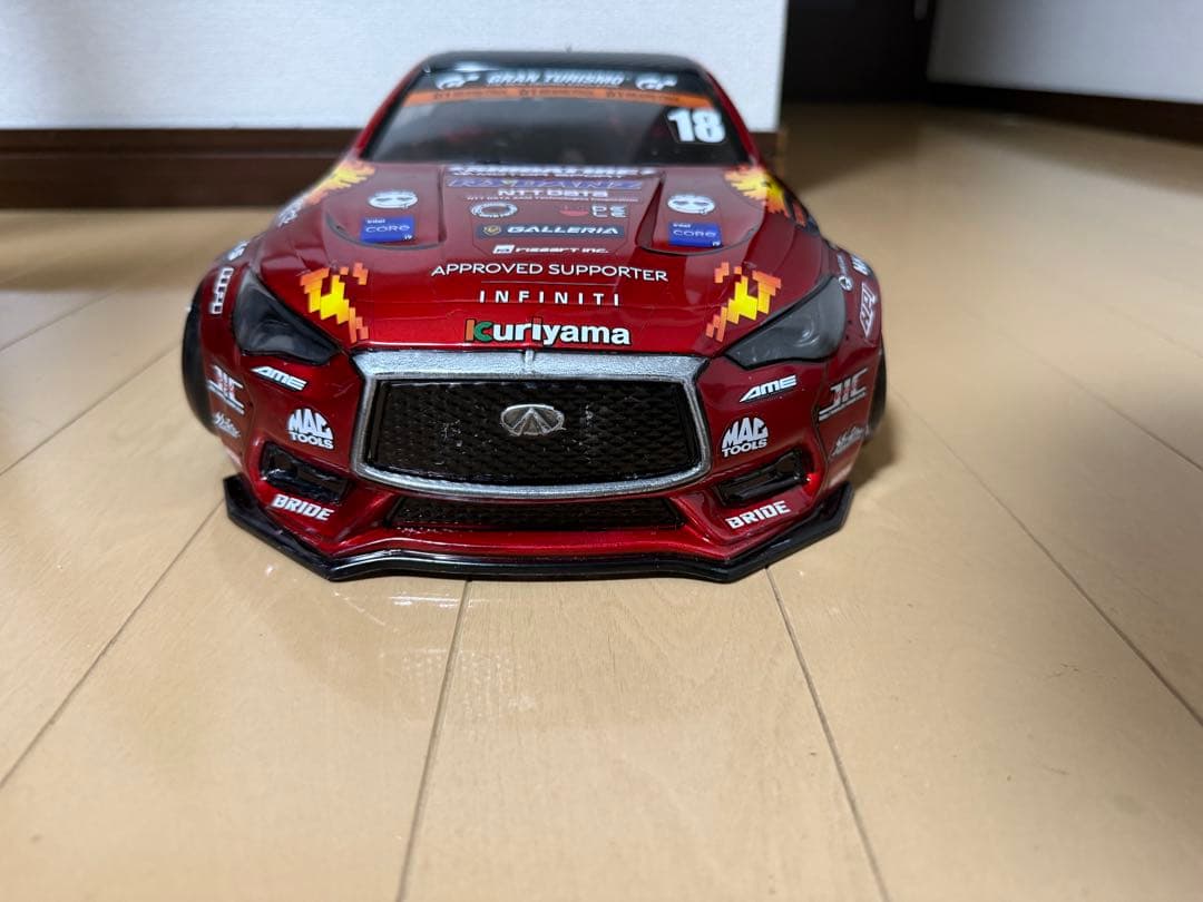 ラジコンボディ　シバタ　R31HOUSE インフィニティQ60