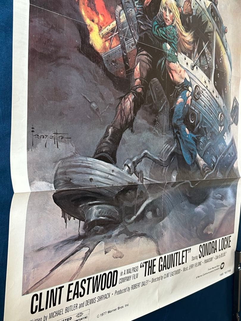 ガントレット　USオリジナル映画ポスター