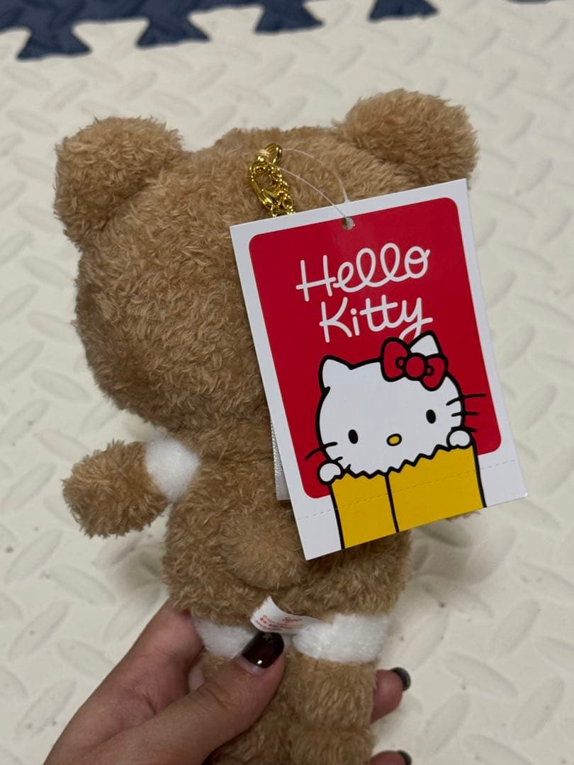 ハローキティ展限定 ぬいぐるみマスコット2体セット 雪うさぎ＆くま