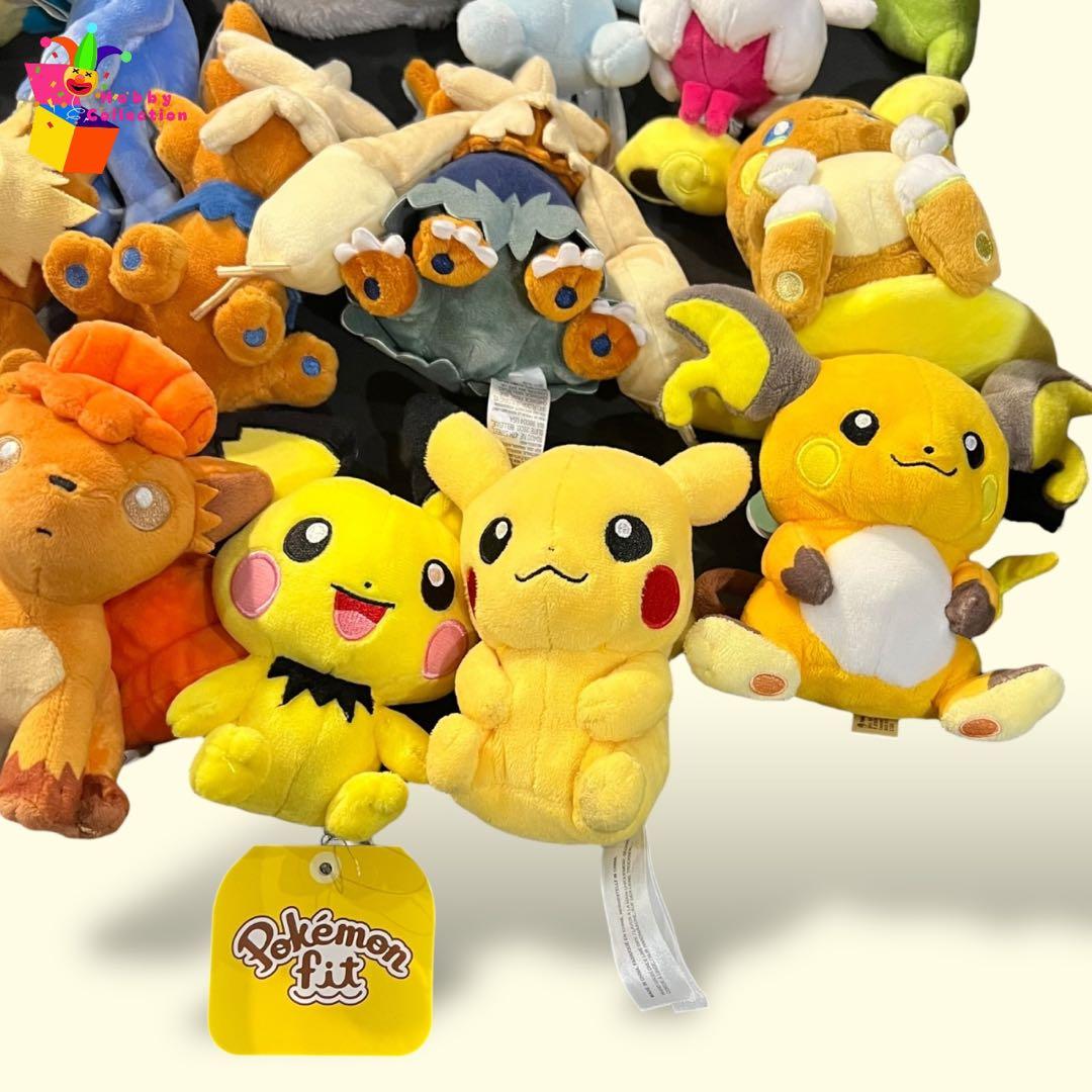ポケモンfit　32体まとめ売り　ぬいぐるみ　タグ付きあり　初期〜アローラ地方
